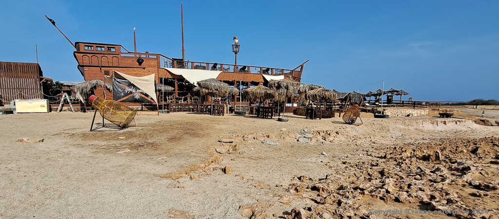 Kapverdische Insel Sal Mitte West Piratenschiff