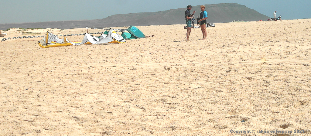Kapverdische Insel Sal KiteBeach -  Costa da Fragata   Mai 2021