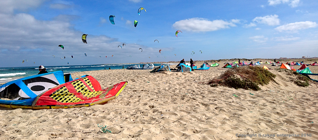 Kapverdische Insel Sal KiteBeach - Core - Costa da Fragata März 2016