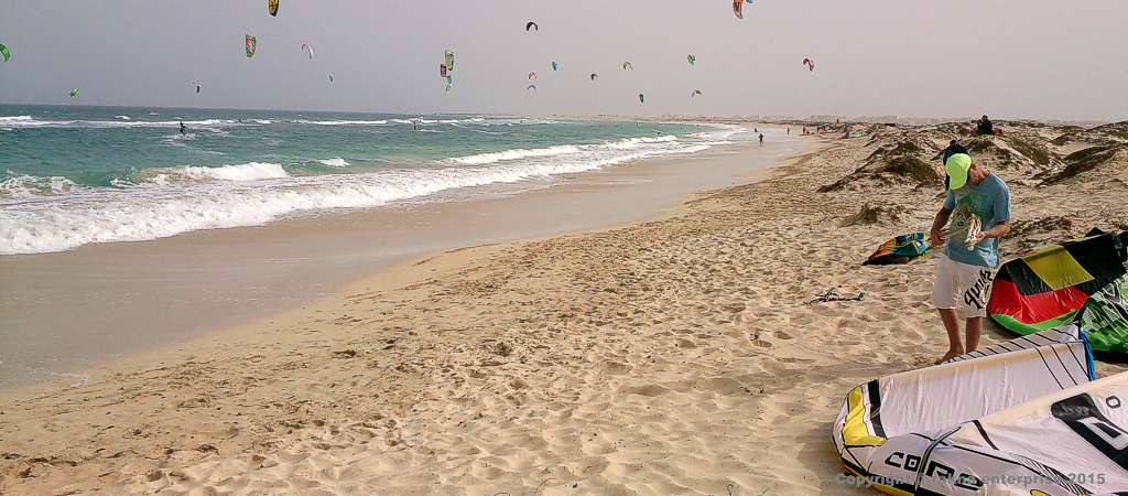 Kapverdische Insel Sal KiteBeach - Core - Costa da Fragata Oktober 2015