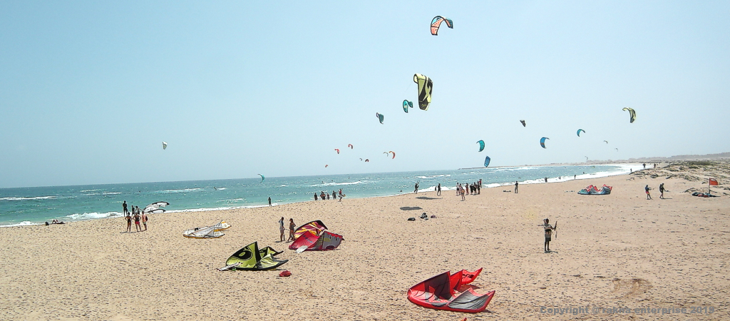 Kapverdische Insel Sal KiteBeach - Costa da Fragata  November 2019
