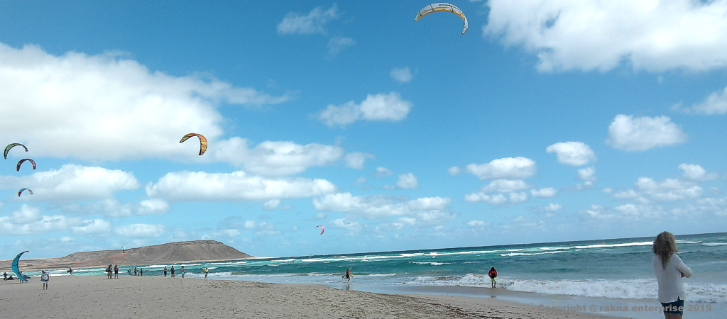 Kapverdische Insel Sal KiteBeach - Core - Costa da Fragata  Oktober 2018