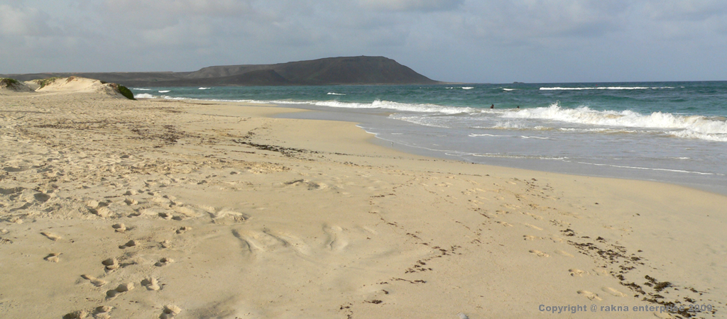 Kapverdische Insel Sal Süden  KiteBeach - Costa da Fragata -TurtleBeach  2009