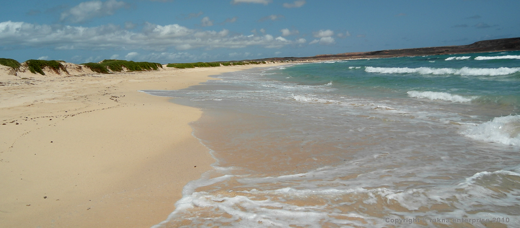 Kapverdische Insel Sal Süden  KiteBeach - Costa da Fragata -TurtleBeach  2010