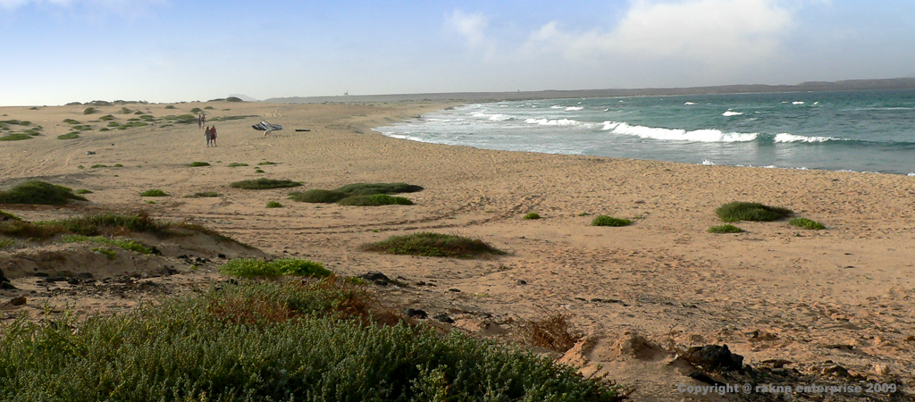 Kapverdische Insel Sal Dünen PONTA PRETA 