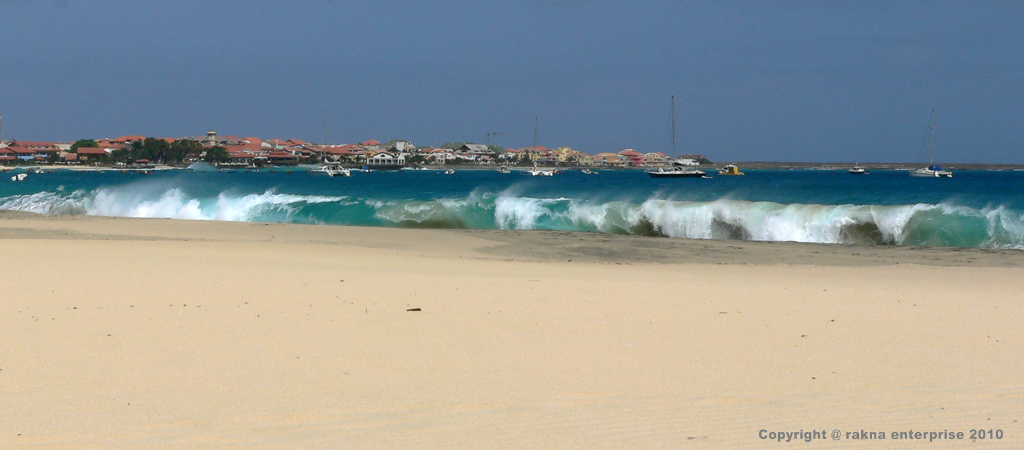 Kapverdische Insel Sal Santa Maria Praia