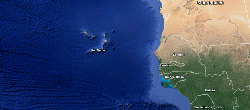 Cabo Verde Ilhas :: Kapverdische Inseln :: Cape Verde Islands Bild Quelle Google Erath